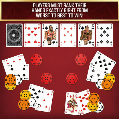 The Gang Cooperative Poker Game | Co-Op Strategy & Deduction Card Game | 3–6 Players