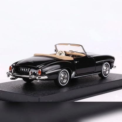 GFCC 1:64 1957 Mercedes-Benz 190SL Black Diecast Model Car