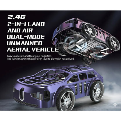 SG900PRO Dual-Mode 2-in-1 Flying Car Drone – RC Air + Ground Vehicle with LED Lights (Blue)