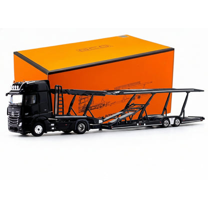 GCD 1:64 Silver AMG Actros Gigaspace 4x2 Trailer Truck Model Diecast Metal Car