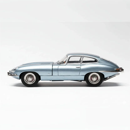 GFCC 1:64 1961 Jaguar E-Type Coupe -Ice Blue Diecast Car Model