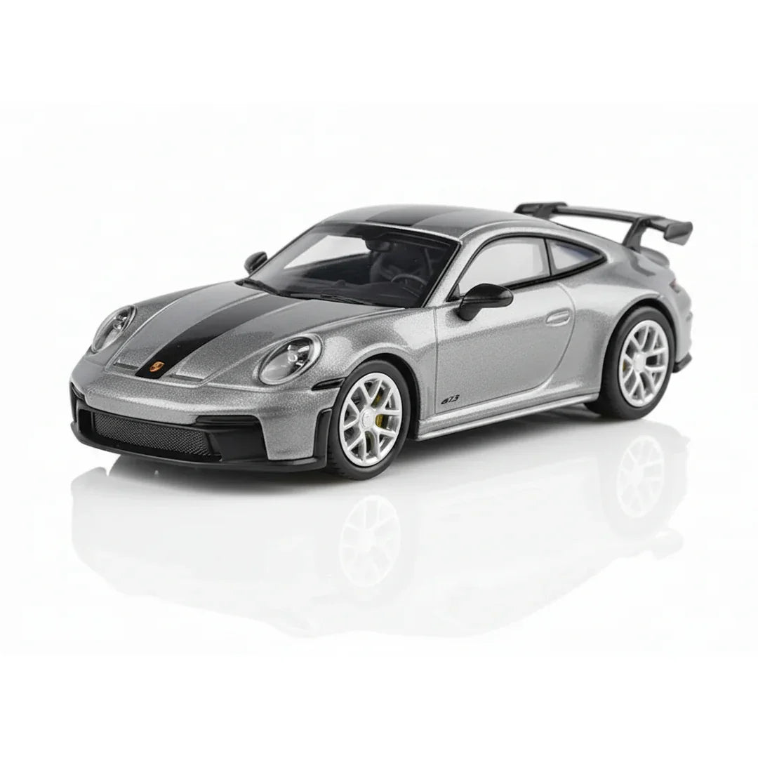 Para64 1:64 Scale 2025 Porsche 911 GT3 (992.2) GT Silver Metallic – Diecast Model Car