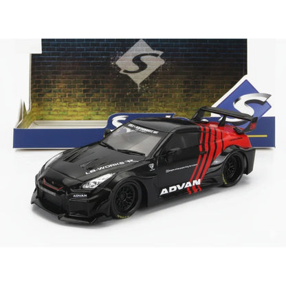 Solido 1:43 Nissan GT-R (R35) LB Works Coupe Advan Diecast Model Car – Collectible (S4311204)