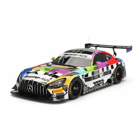 Para64 Mercedes-AMG GT3 2025 Bathurst 12H GruppeM Racing #888 – 1:64 Scale Diecast Model Car