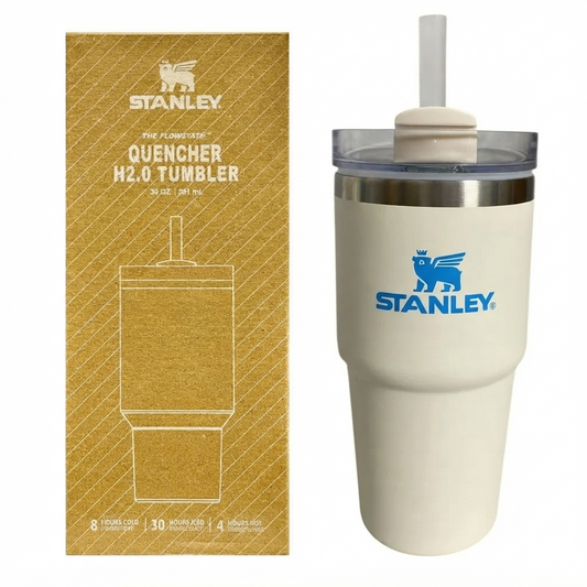 Stanley The Quencher H2.0 FlowState Tumbler 20 OZ | 590 ML (White)