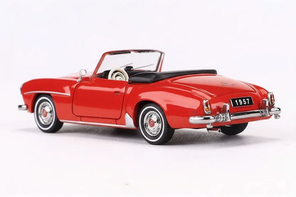 GFCC 1:64 1957 Mercedes-Benz 190SL Red   Diecast Model Car