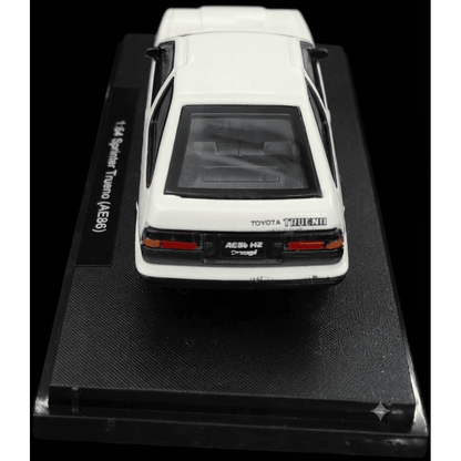 CCA 1:55 Scale Toyota Sprinter Trueno (AE86) H2 Edition Die-Cast Model Car with Display Base | Official Licensed Toyota Collectible Miniature Car | Detailed Interior, Realistic Body & Premium Collector Model