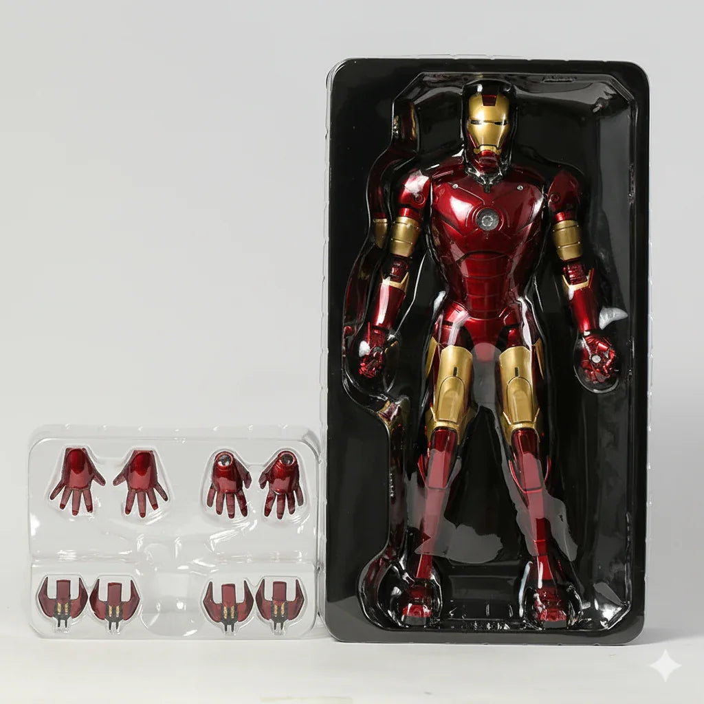 ZD Toys Marvel Infinity SAGA 1/14 Scale MARK III Iron Man Premium Collectible Action Figure With – Accessories