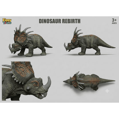Dinosaur Figurine – Action Figure Toy with Detailed Texture | Dinosaur Rebirth Series | Ages 3+