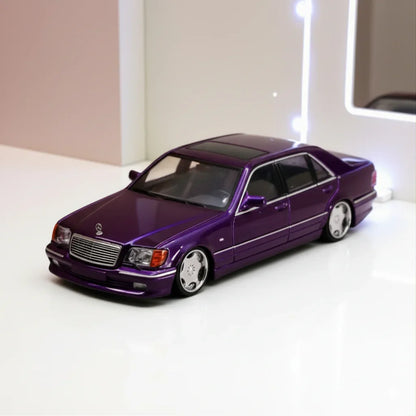 Street Weapon 1:64 Scale BENZ-W140 Purple Diecast Car Model