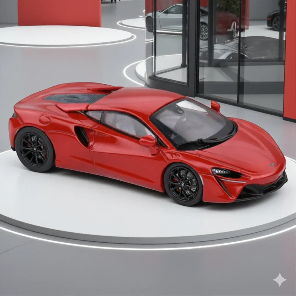Solido 1:43 McLaren Artura Hybrid Supercar – Red – Diecast Model Car S4313502 | Premium Collectible Scale Model