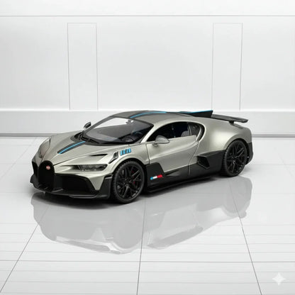 JOY JUNCTION 1:32  Bugatti Divo – Die-Cast Model Car -Grey (JJ248)