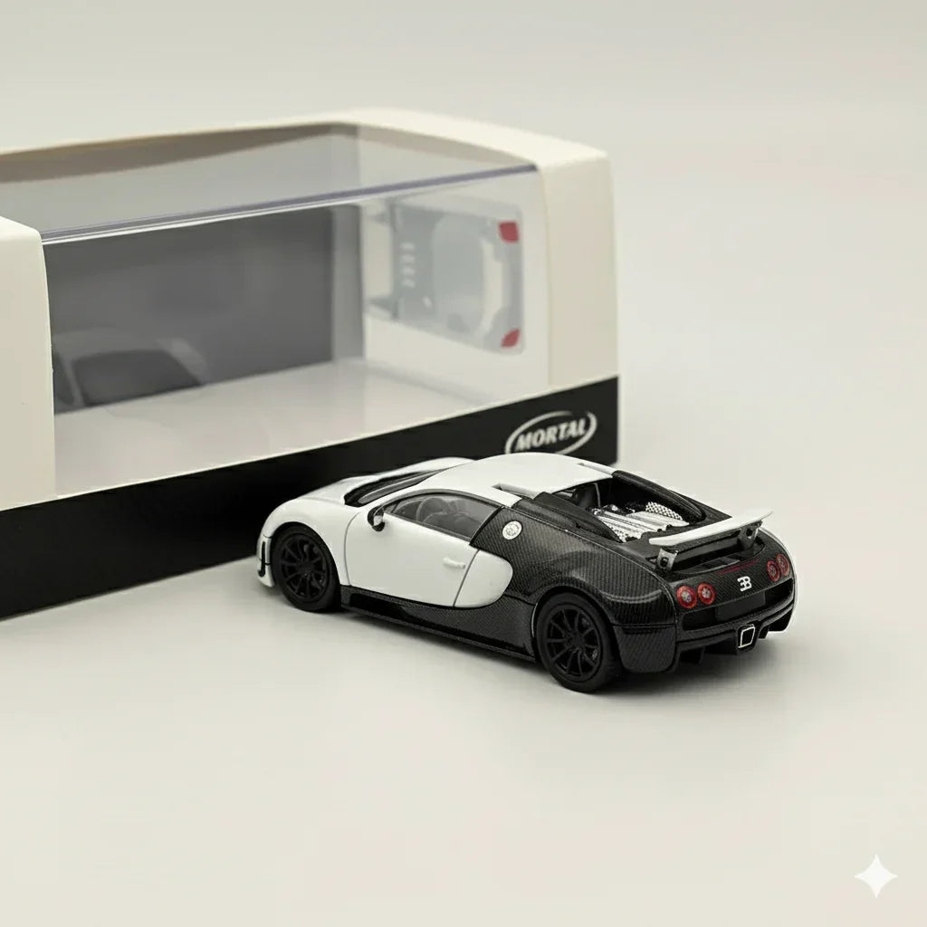 Miniature Bugatti Veyron 1/64 Mortal – Voiture Moulée Sous Pression, Collection