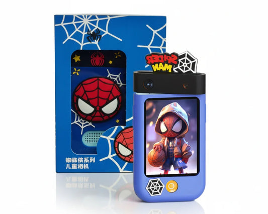 Disney Spider Man Kids Smartphone Toy – 2.8” Touchscreen & Rotatable Camera