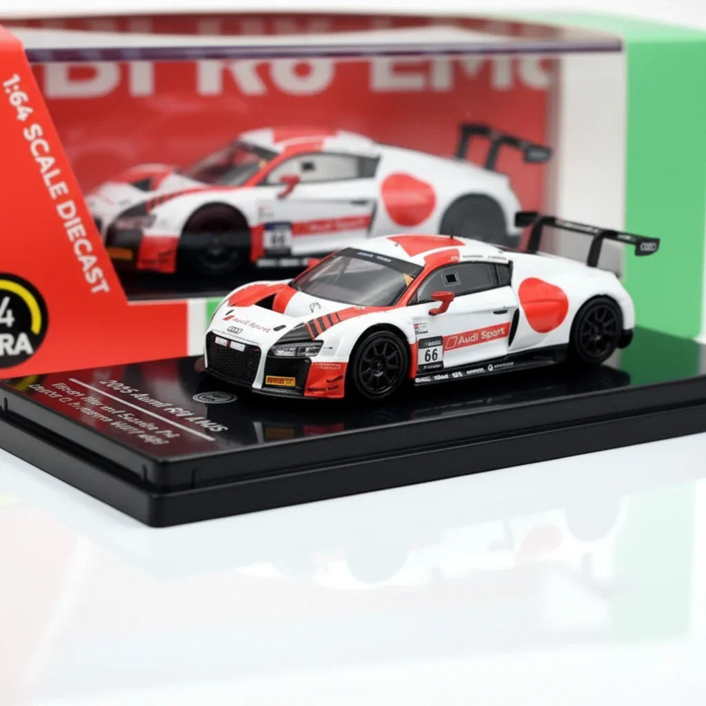 PARA64 1:64 Audi R8 LMS #66 WRT 2018 Suzuka 10 Hours Diecast Model Car