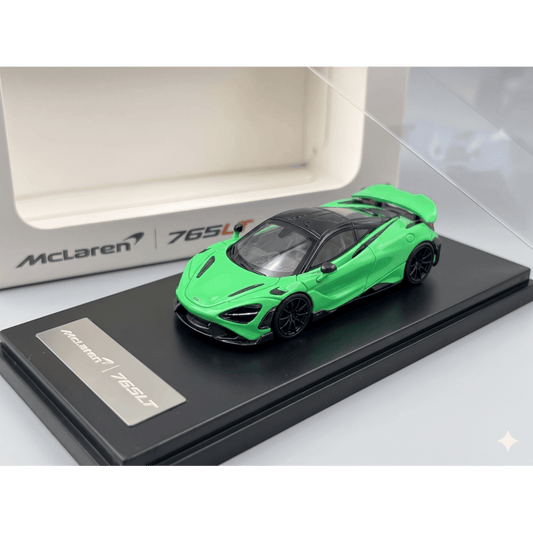 LCD Models 1:64 McLaren 765LT Green Die-Cast Model Car | Premium Supercar Collectible