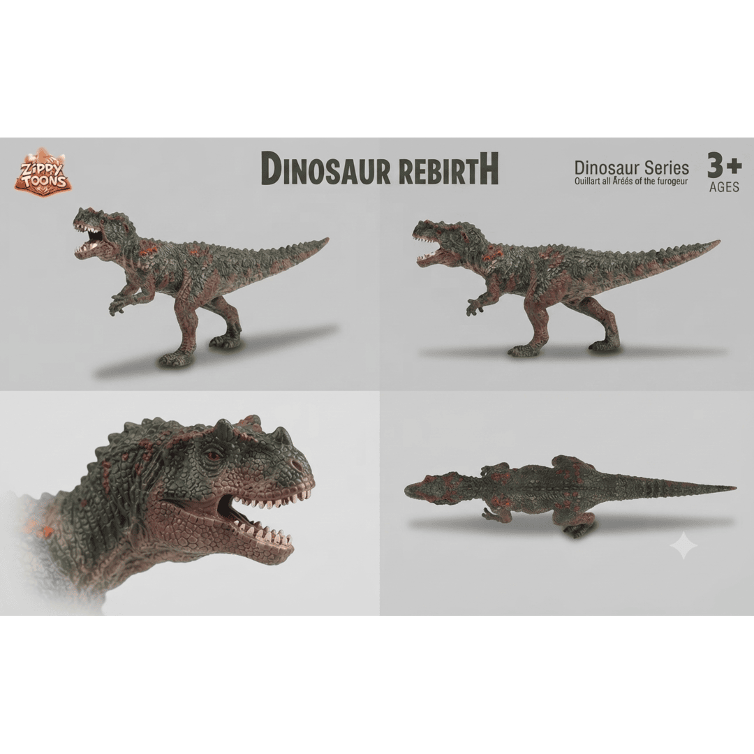 Dinosaur Figurine – Action Figure Toy with Detailed Texture | Dinosaur Rebirth Series | Ages 3+