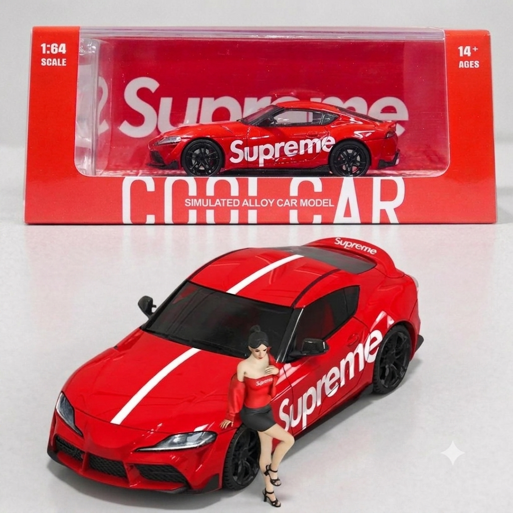 Cool Car 1:64 Toyota Supra A90 Supreme Edition Diecast Model Car with  Figure – Limited Collector's Edition