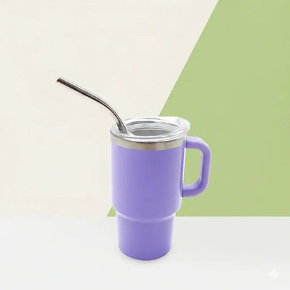 The Quencher H1.0 FlowState™ Miniature Tumbler | 90ml (3oz) Double Wall Stainless Steel With Handle & Straw – Pack of 7