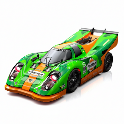 SCY 1:16 -(16307) PRO Brushless RC Car – 4WD High-Speed Racing Car | Drift| 7-Mode & LED Lights | 2.4GHz Remote | 1500mAh (Green – Pro Version)
