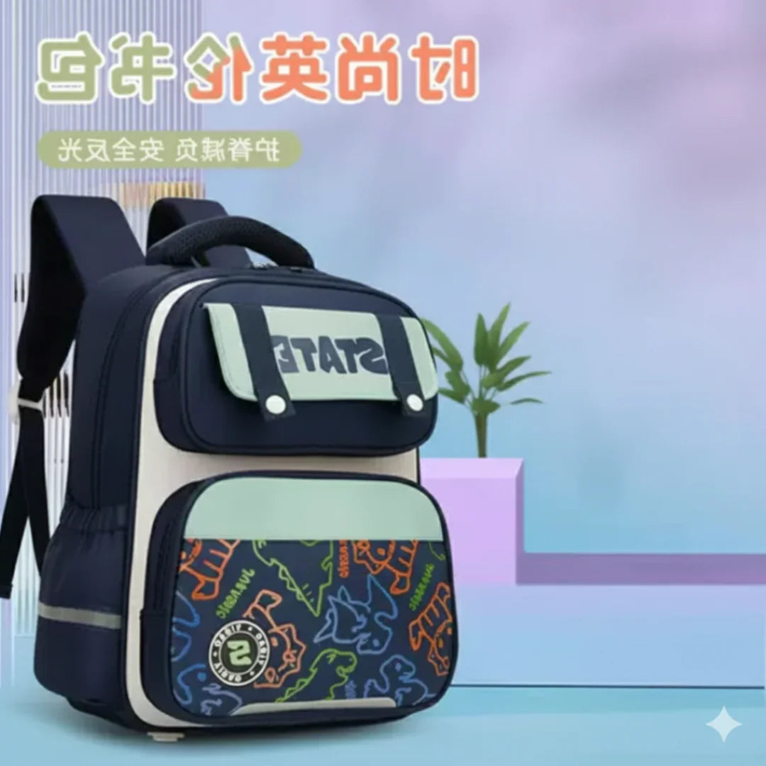 Smiggle 15-Inch Premium Backpack – Stylish School Bag for Kids | Spacious & Durable