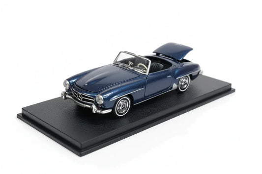 GFCC 1:64 1957 Mercedes-Benz 190SL Metalic Blue Diecast Model