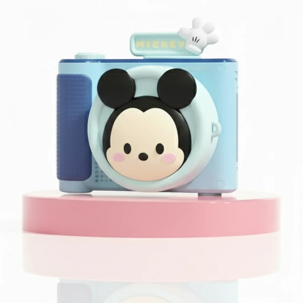 Disney Mickey Kids Digital Camera – Instant Print Toy with Photo & Video Recording - Blue