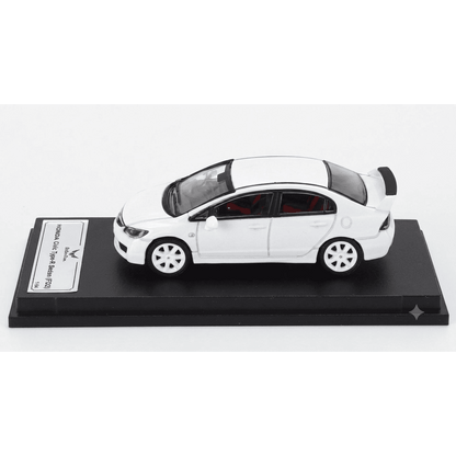 DCT Models 1:64 Honda Civic Type R (FD2) 2007 White Diecast Model Car | Premium JDM Collectible Display Edition