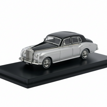 GFCC 1:64 Scale 1955 Rolls-Royce Cloud Black and Grey  Diecast Car Model