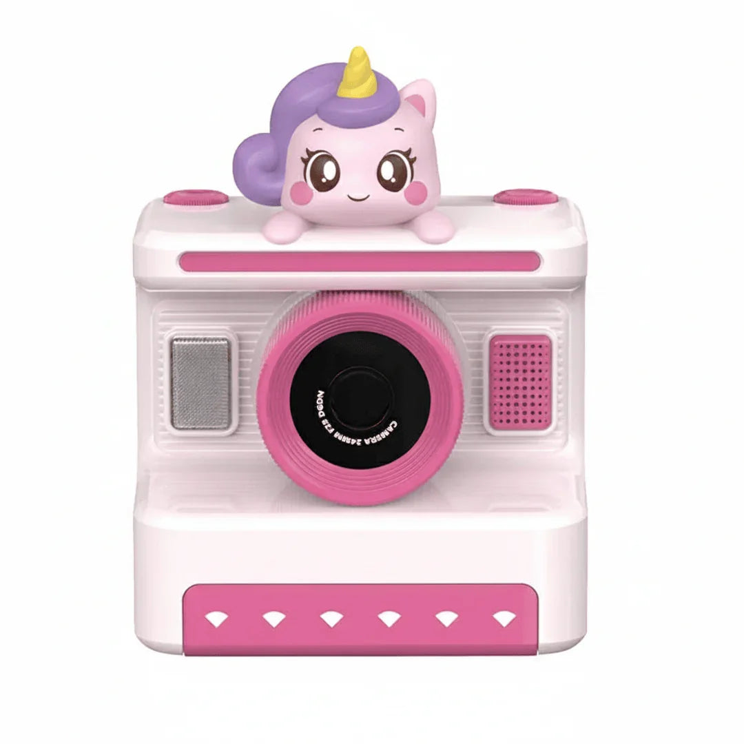 MagicSnap Unicorn Instant Print Camera for Kids – 1080P Digital Video | 2.4” Display | Thermal Ink-Free Printing