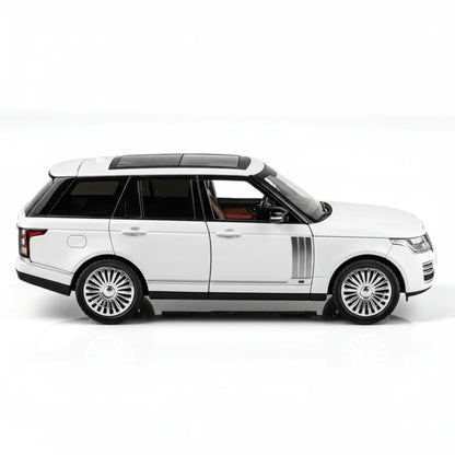1:18 Range Rover SUV Model Car Premium Alloy Metal Pull Back Die-Cast Car with Openable Doors & Light