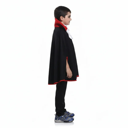 Kids’ Little Vampire Costume – Collar & Fang Set for Halloween