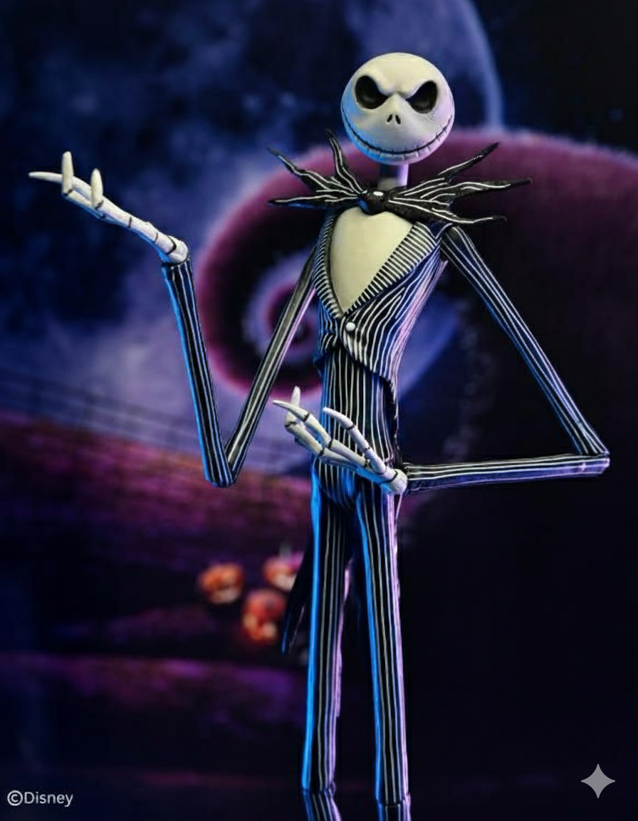 Jack And Chair The Nightmare Before Christmas Skellington 11 Inch Action Figure