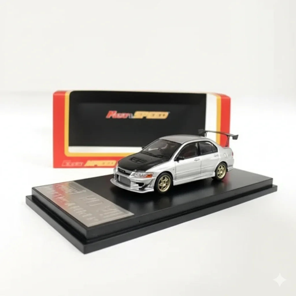 Fast & Speed 1:64 Lancer EVO VII Silver Diecast Car Model