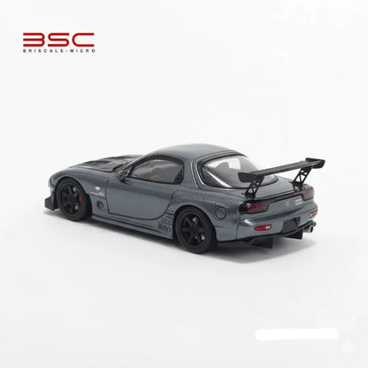 BSC 1:64 MAZDA RX-7 Grey Diecast Car Model