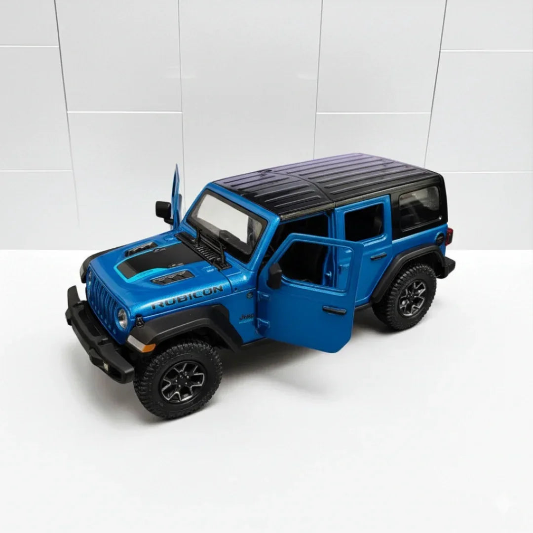 Rastar 1:24 Jeep Wrangler Rubicon 4xe Die-Cast Model – Blue