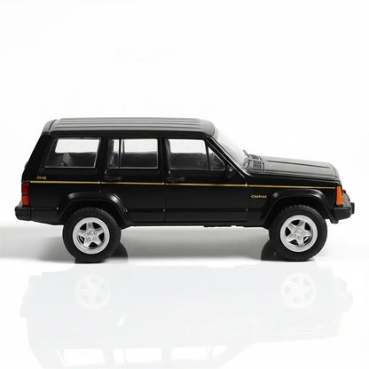 Greenlight Garbage Pail Kids – 1993 Jeep Cherokee with Tangled Tim Peelable Sticker (1:64 Scale Die-Cast)