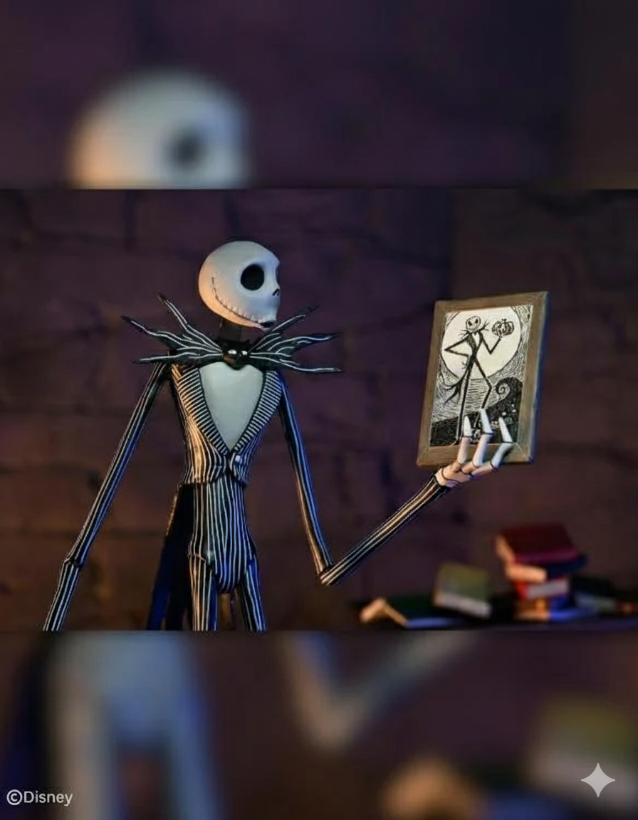 Jack And Chair The Nightmare Before Christmas Skellington 11 Inch Action Figure