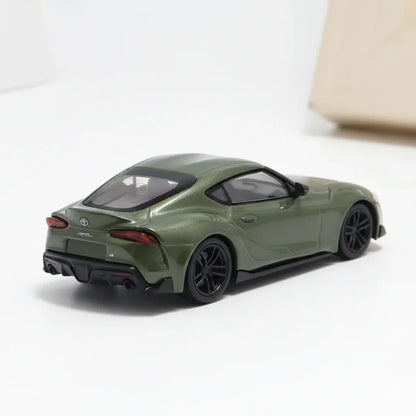 BSC 1:64 Scale Toyota GR Supra A90 Olive Green Diecast Cat Model - Jaiman Toys