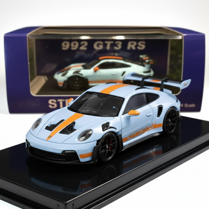Street Warrior 1:64 992 GT3 RS  Diecast  Porsche  Car Model