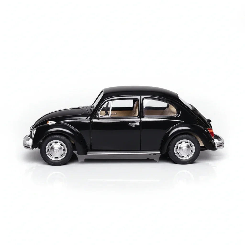 Welly 1:24 Volkswagen Beetle  Die-Cast Model Car -Black (22436)