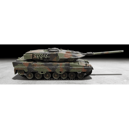 Massdi 1:64 Leopard 2A6 Aging Version NATO Tricolor Camouflage MS1707 Diecast Tank Model | Premium Military Collectible
