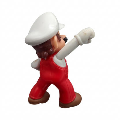 Jakks Pacific World of Nintendo Fire Mario Collectible Mini Figure | Official Nintendo Licensed Action Figure For Kids 2.5 Inch