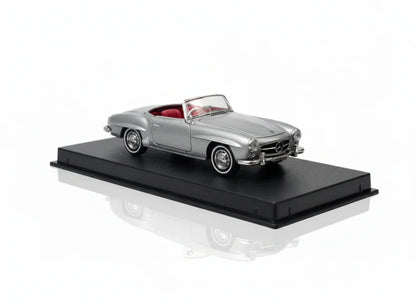 GFCC 1:64 1957 Mercedes-Benz 190SL Grey Diecast Model Car