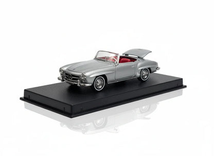 GFCC 1:64 1957 Mercedes-Benz 190SL Grey Diecast Model Car