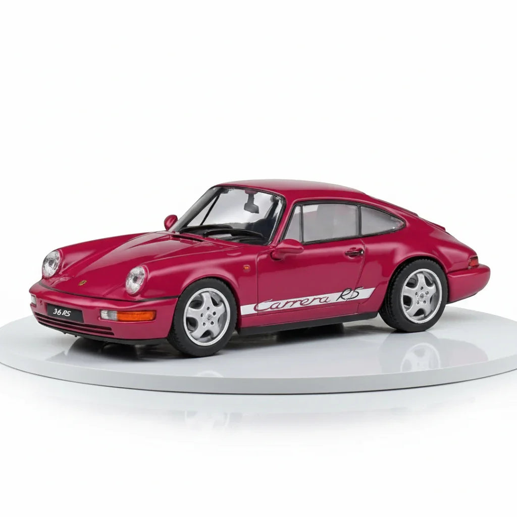 Solido 1:43 Porsche 911 (964) Carrera RS 1992 Star Ruby Diecast Model Car – Collector’s Edition (S4312902)
