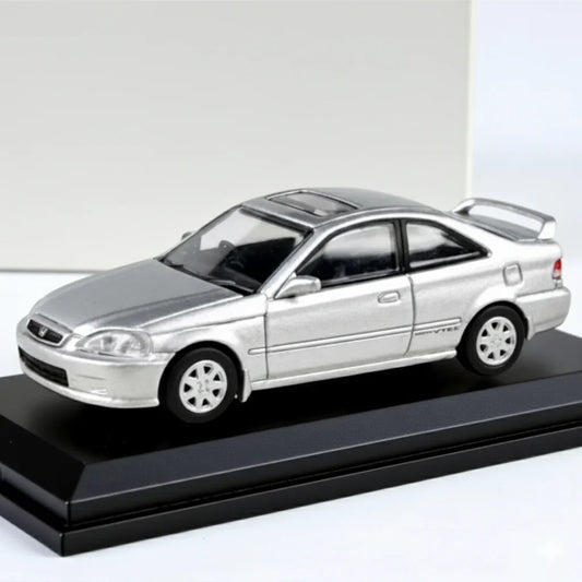 Para64 – 1999 Honda Civic Si EM1 Vogue Silver Metallic | 1:64 Scale Diecast Car