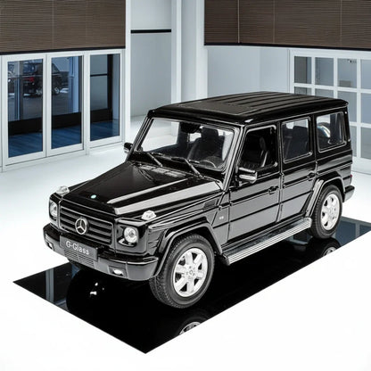 Welly 1:24 Mercedes-Benz G-Class Diecast Model – Black | Openable Doors (24012) - Jaiman Toys