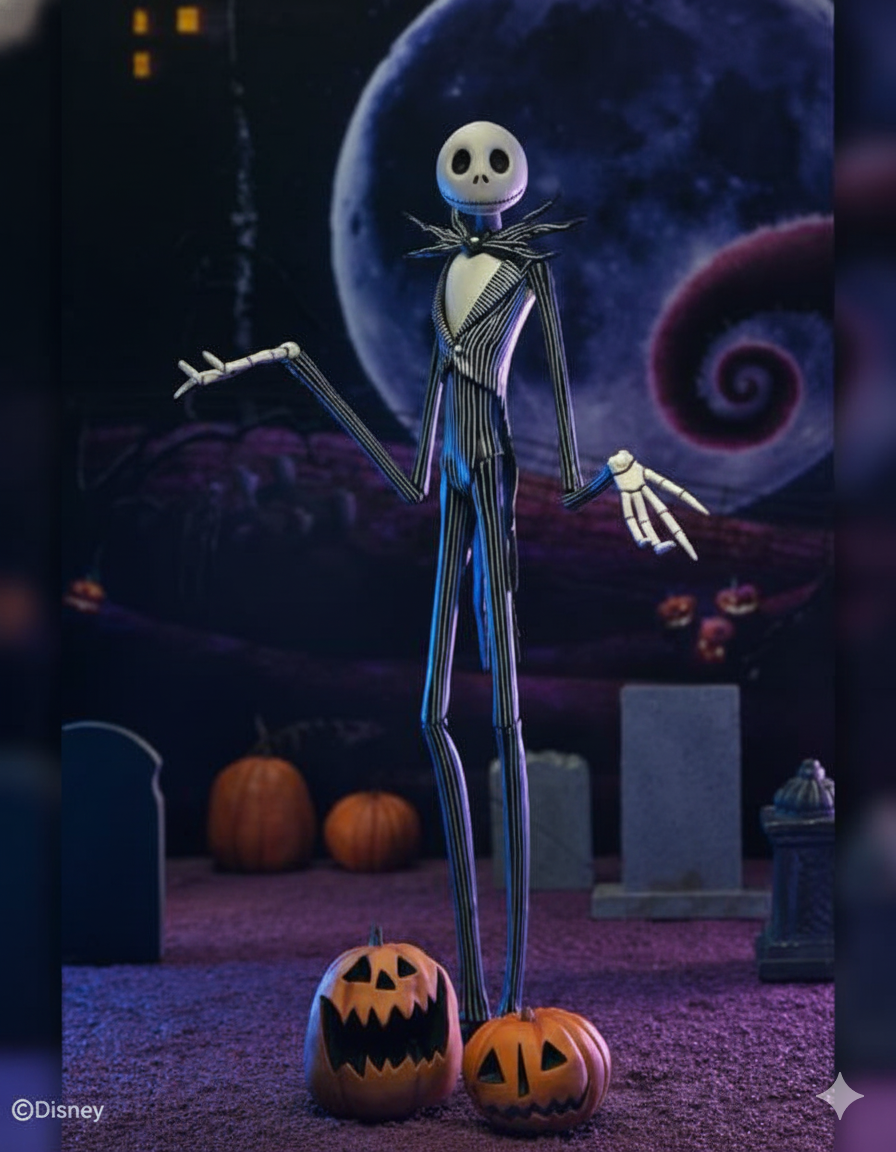 Jack And Chair The Nightmare Before Christmas Skellington 11 Inch Action Figure