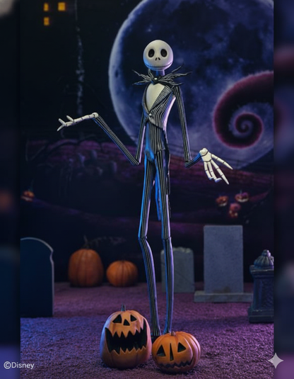 Jack And Chair The Nightmare Before Christmas Skellington 11 Inch Action Figure